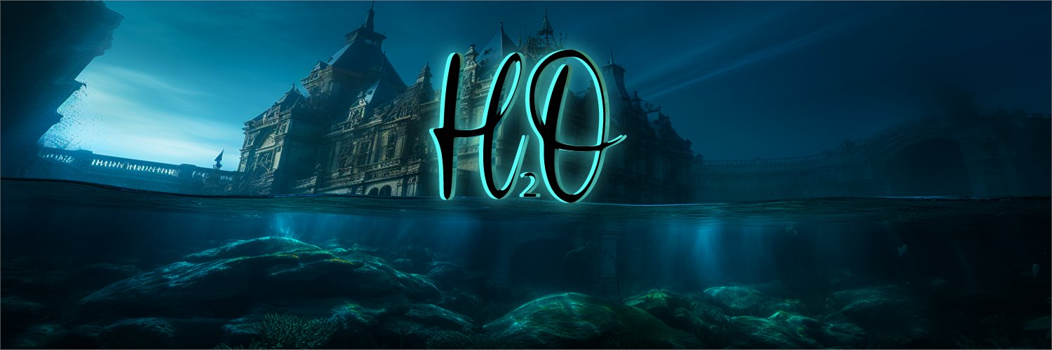 H₂O banner