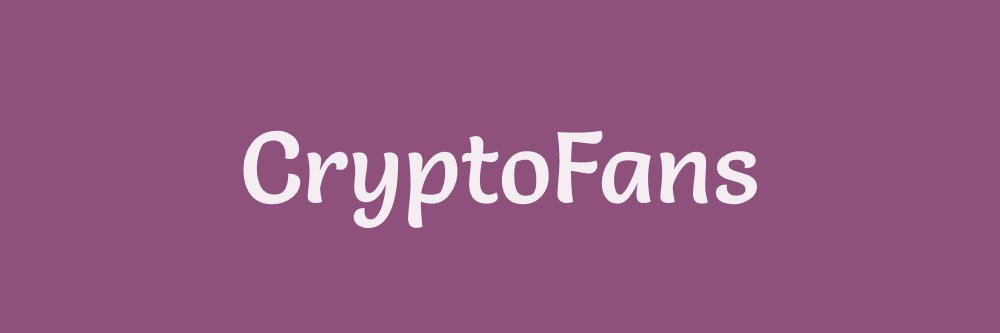 CryptoFans banner
