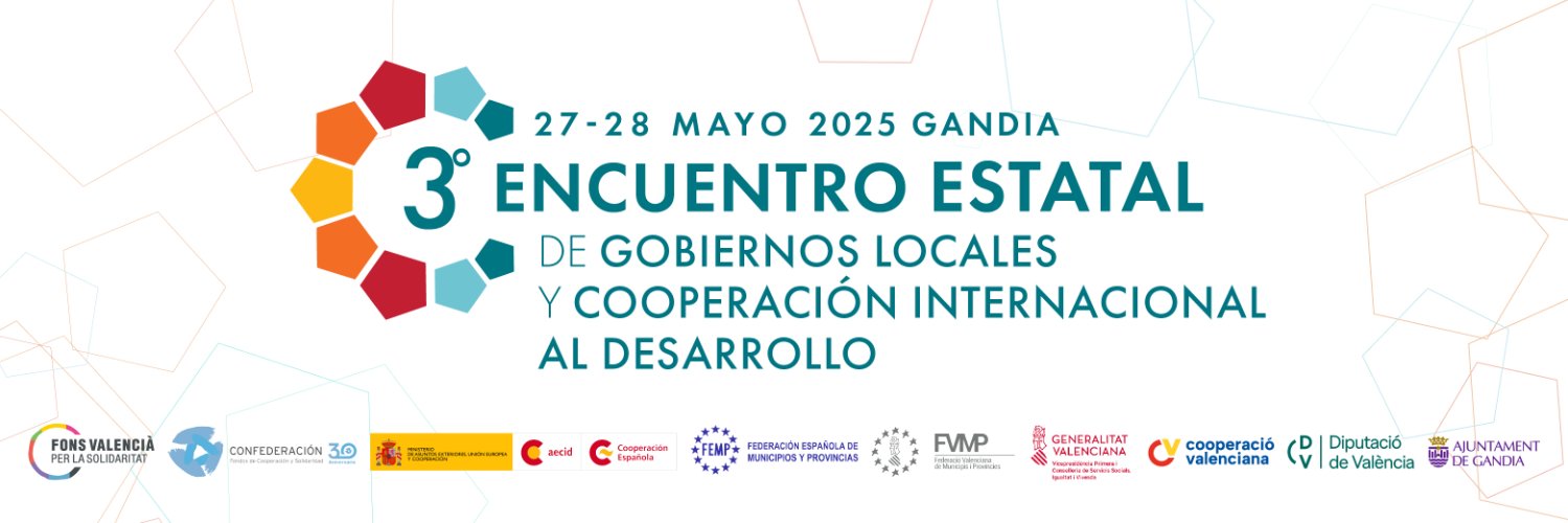 Encuentro Estatal Gobiernos Locales y Cooperación banner