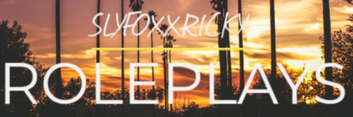 SlyfoxxR's profile banner image