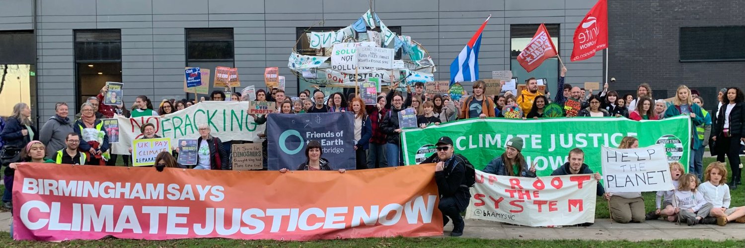 Birmingham Climate Justice Coalition banner