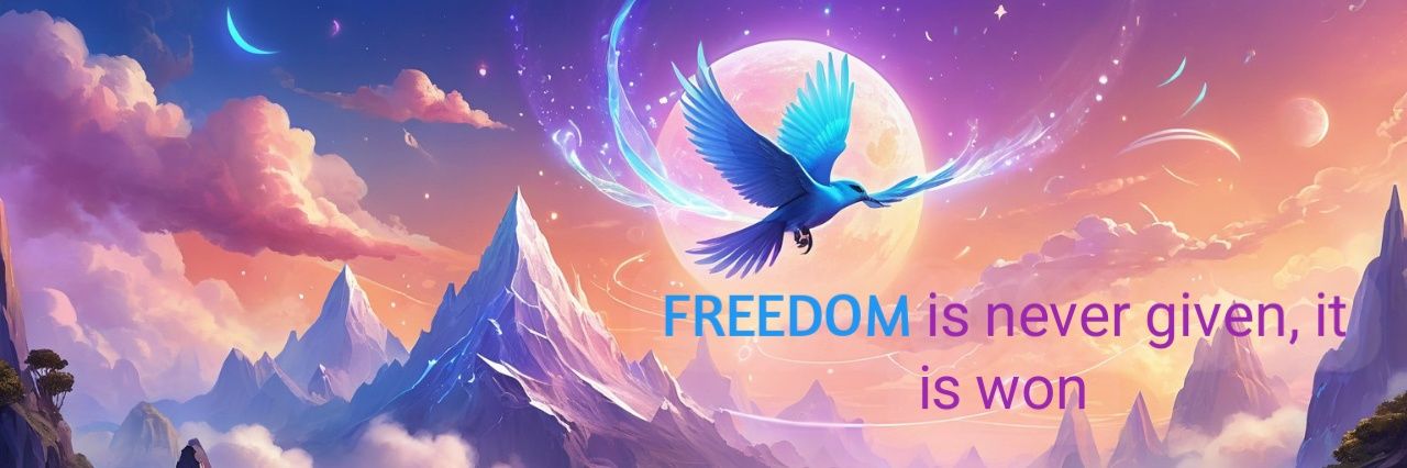 Freedom banner