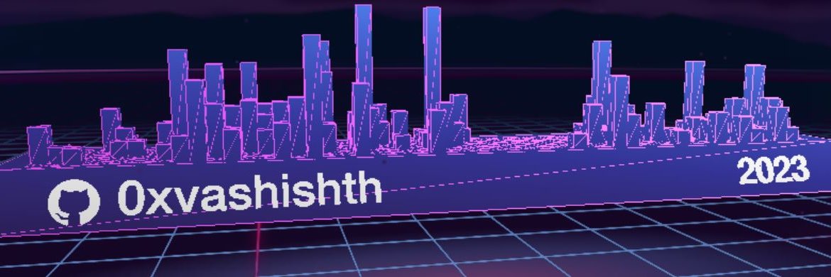 0xvashishth's profile banner image
