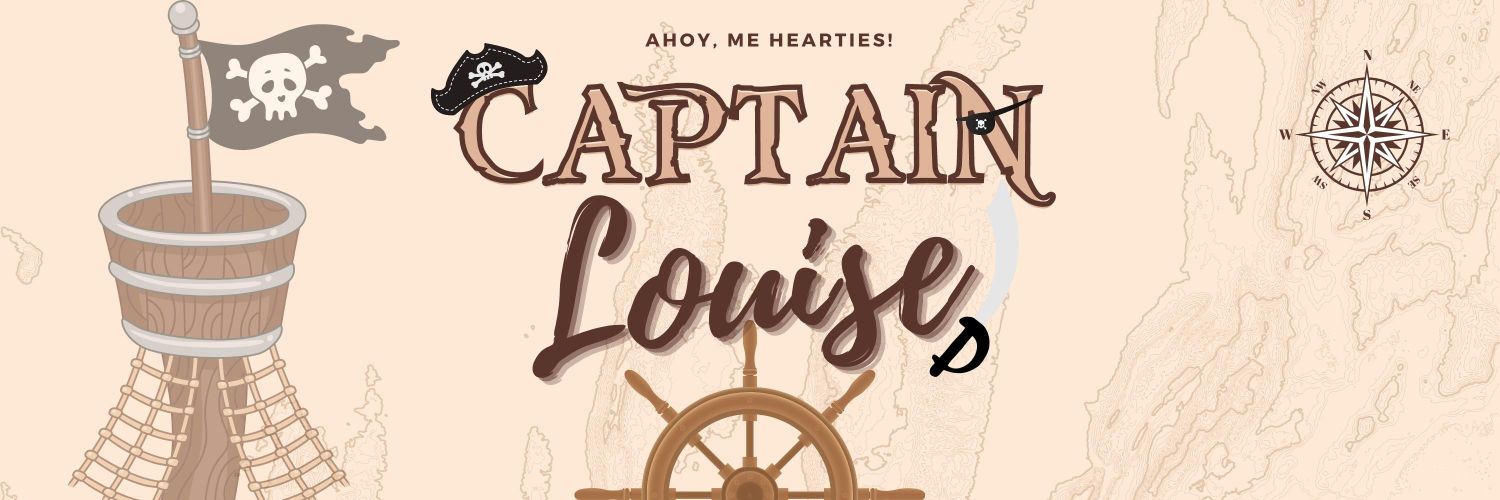 Capt. Louise 🏴‍☠️ | OPEN ; rush & non-rush comms banner