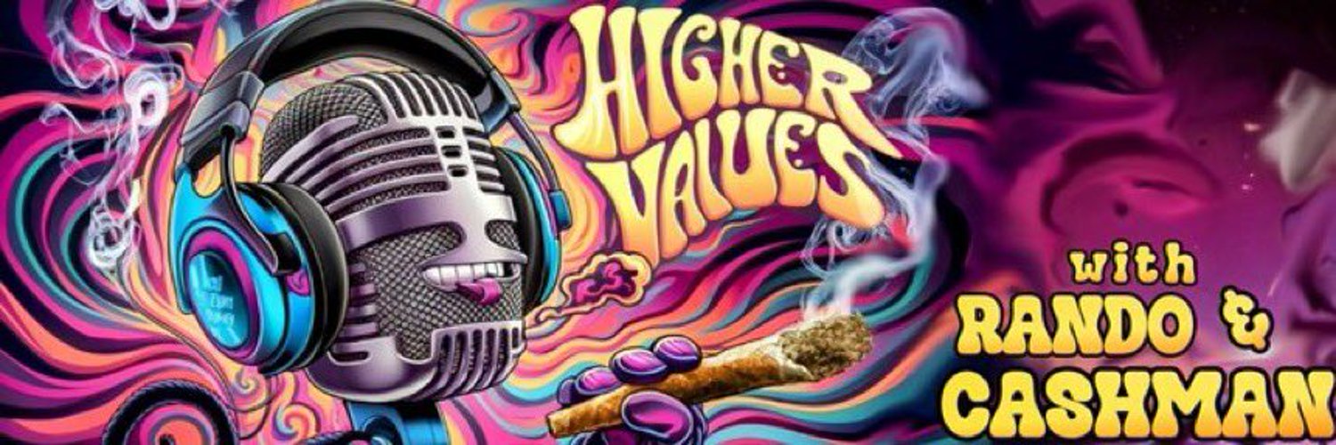 Higher Values with Rando and Cashman's banner