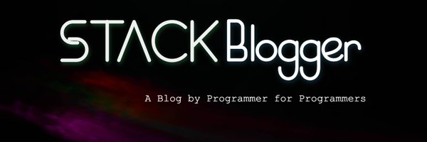 stack_blogger Profile Banner