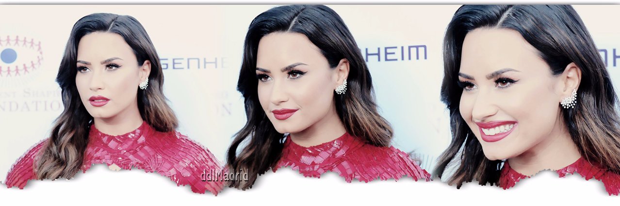 Demi Lovato Madrid🍒 banner