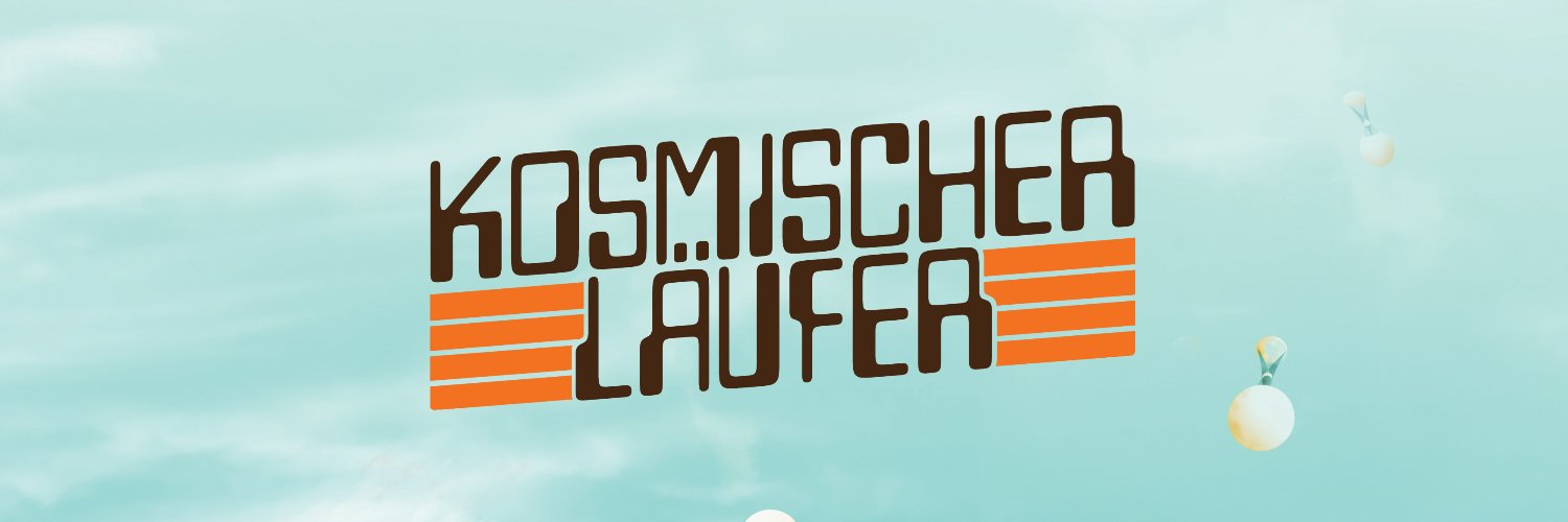 Kosmischer Läufer banner