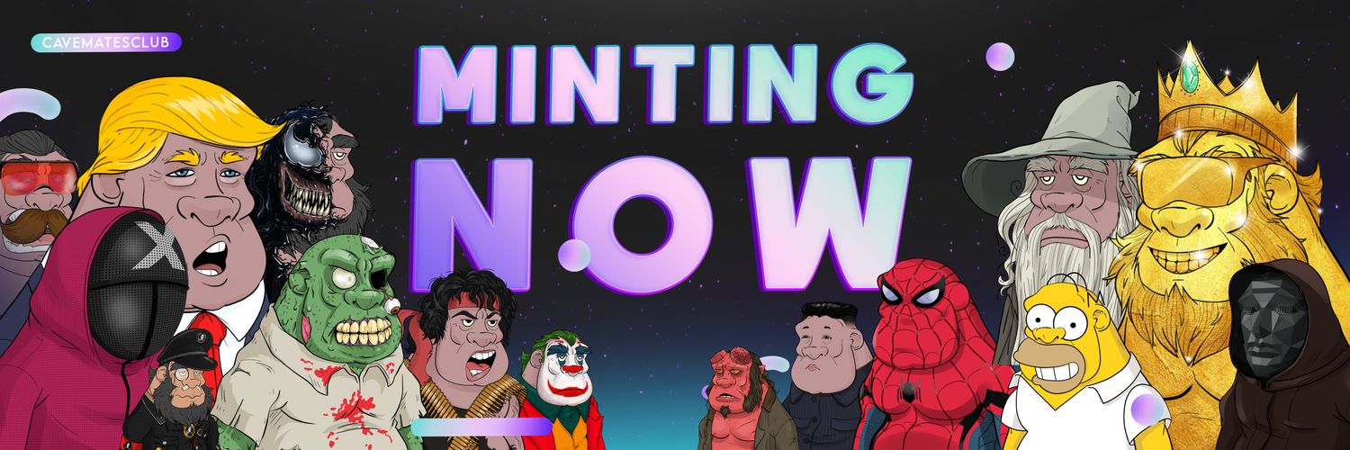 CaveMates Club (MINTING) banner