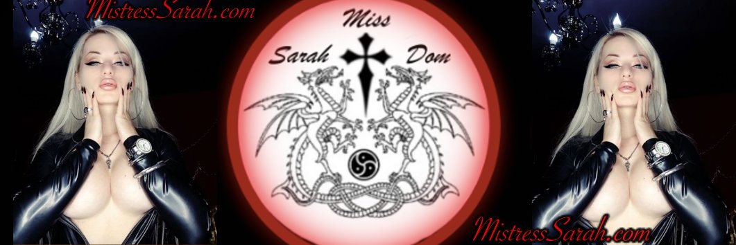 🇷🇴 Sarah Dom🇷🇴 MistressSarah.com 🇷🇴 banner