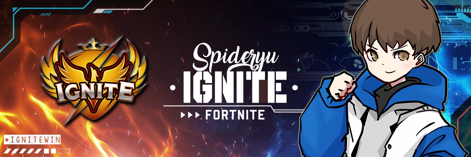 スパイダーyu ◢◤IGNITE◢◤ banner