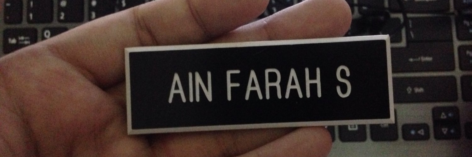 ainfarahsafazmi's profile banner image