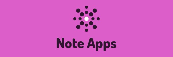 NoteApps Profile Banner