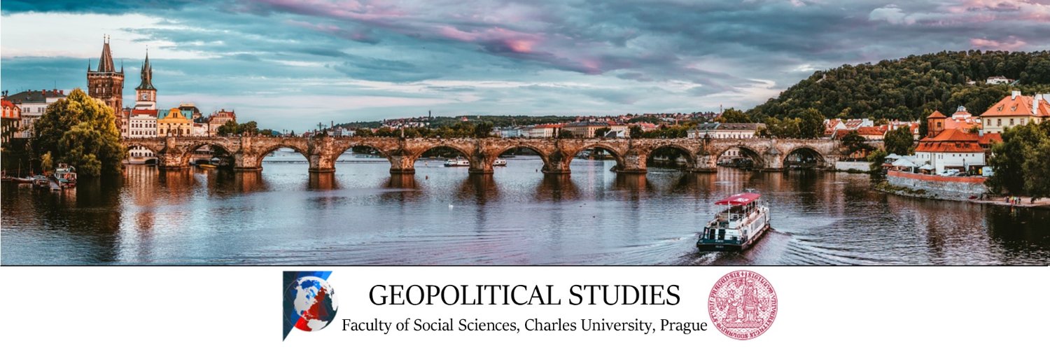 MA in Geopolitics - Charles University, Prague banner