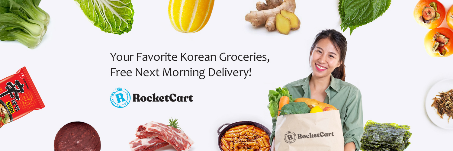 RocketCart - Korean Grocery Delivery banner