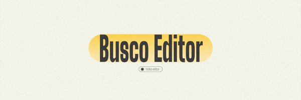 BuscoEditor Profile Banner