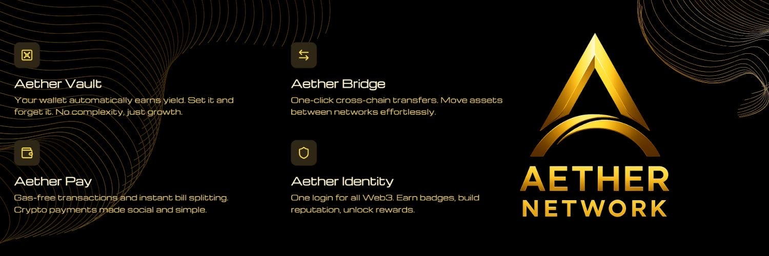 Aether Network banner