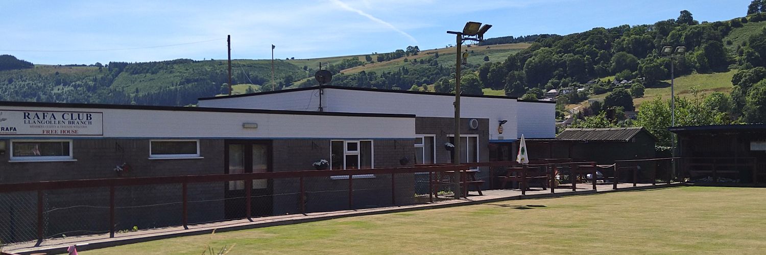 RAFA Club Llangollen banner