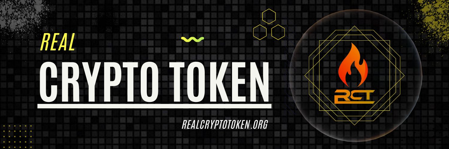 Real crypto Token (RCT) banner