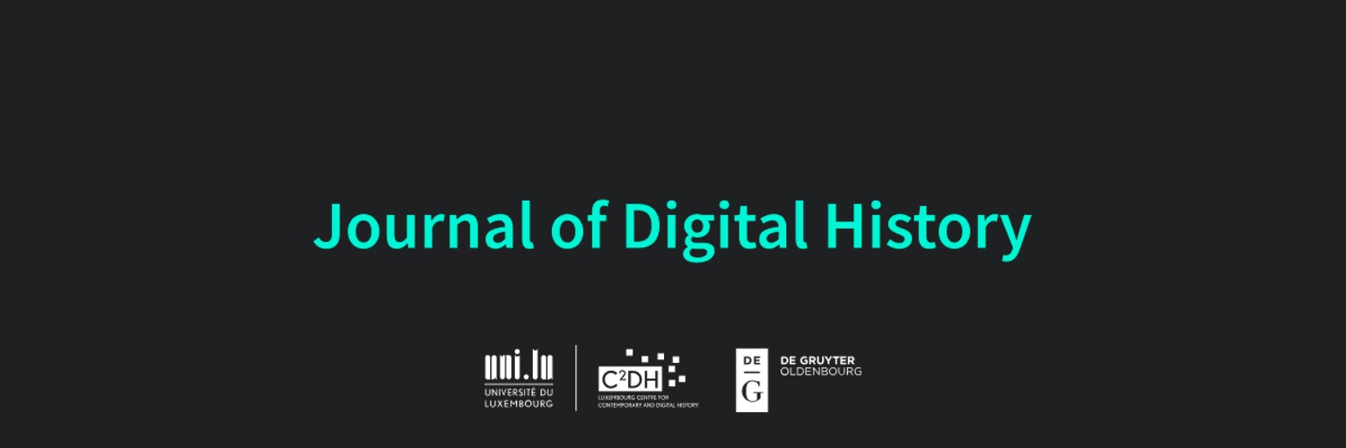 Journal of Digital History (Journal_DigHist) / Twitter