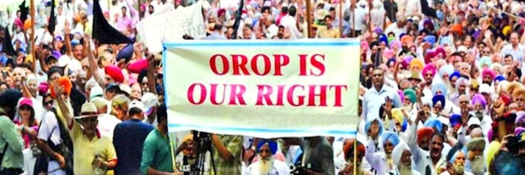 Mission One Rank One Pension banner