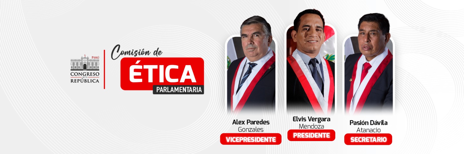 Comisión de Ética Parlamentaria banner