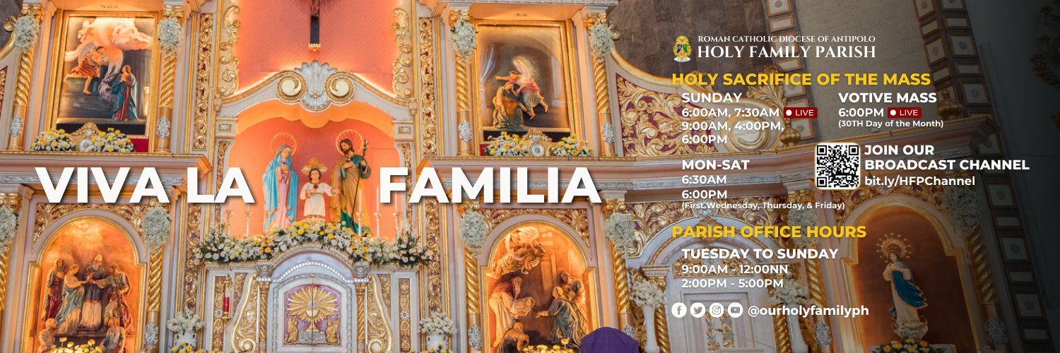 OurHolyFamilyPH's profile banner image