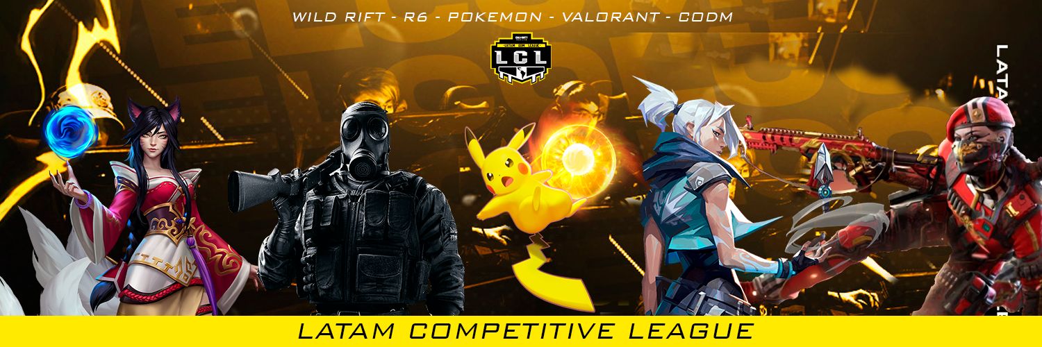 LCL LATAM COMPETITIVE LEAGUE banner