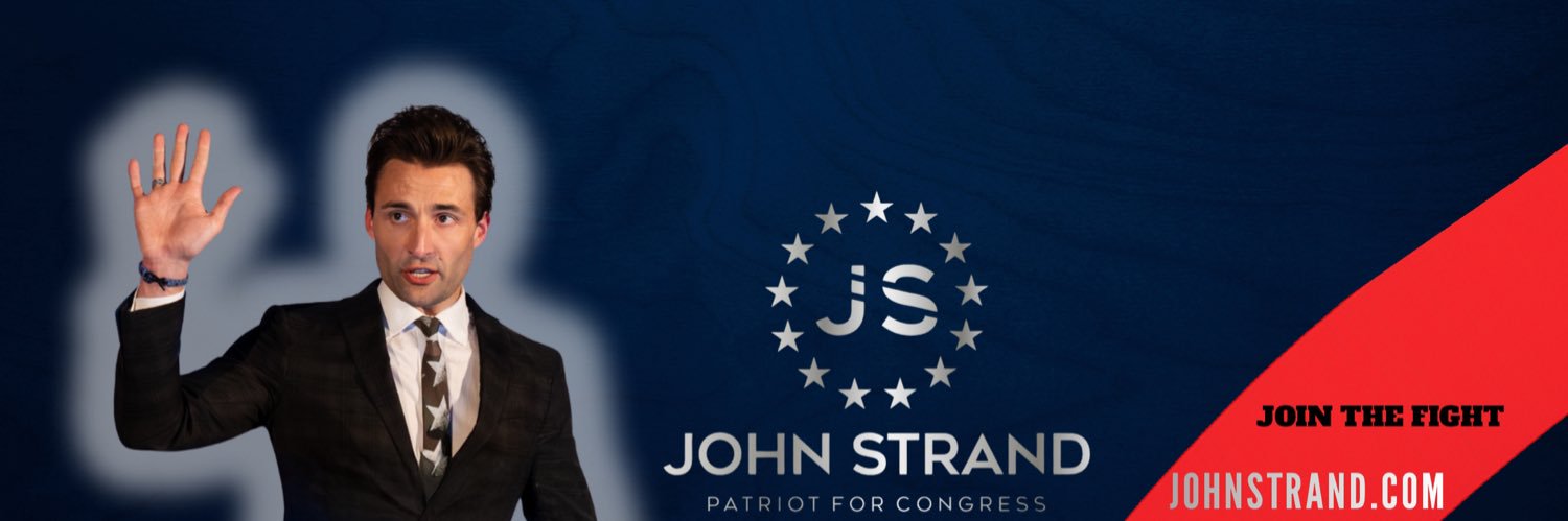 John Strand banner