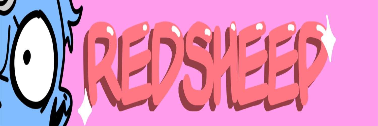 Red_Sheepie (COMMS OPEN MAYBE, ASK)🏳️‍🌈🏳️‍🌈 banner