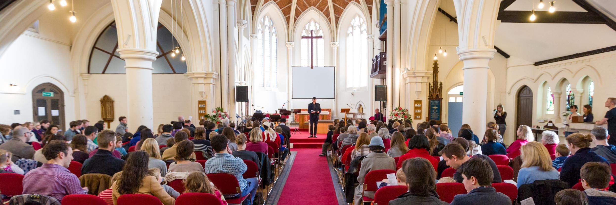 St Peter's Fulham banner