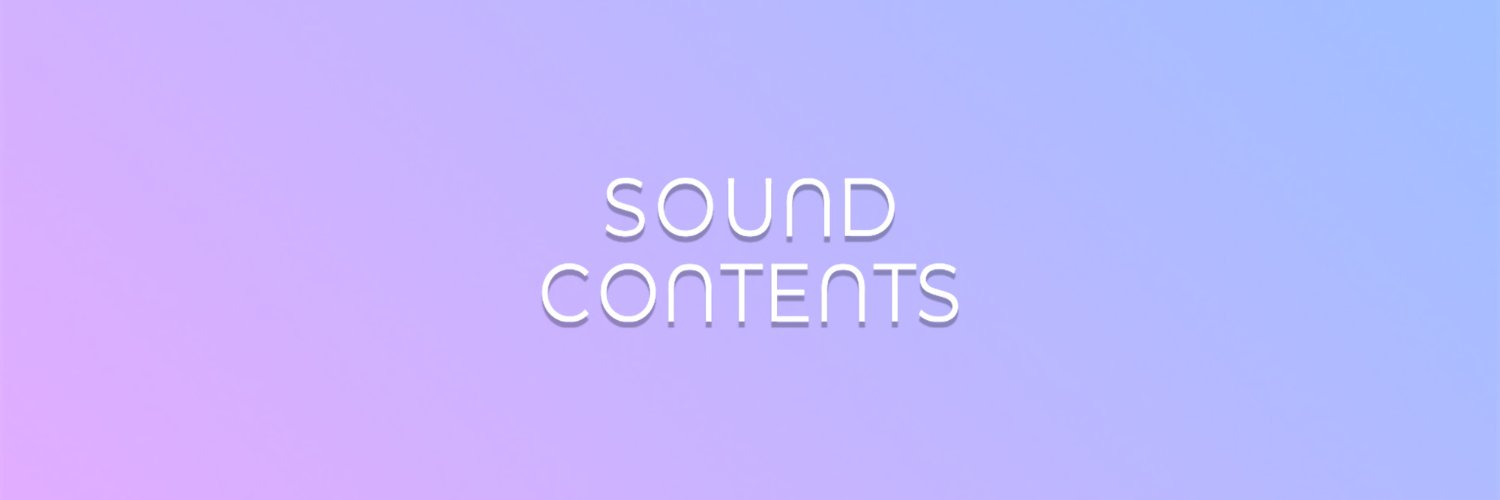 SoundContents's profile banner image