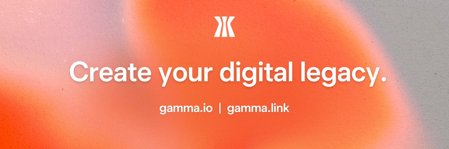 Gamma.io's banner