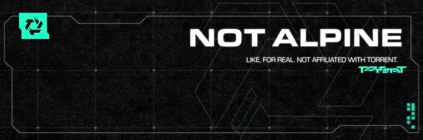 Not Alpine!!! banner