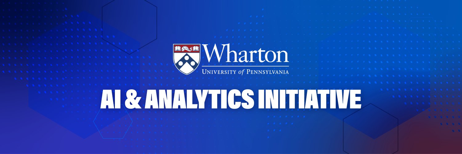 Wharton AI & Analytics Initiative's banner