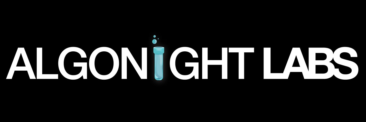 Algonight Labs banner