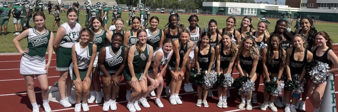 FPC Cheerleading banner