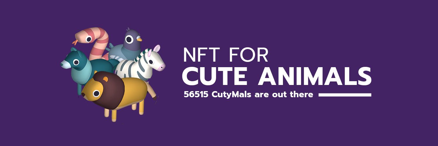 CutyMals | Cardano NFT banner