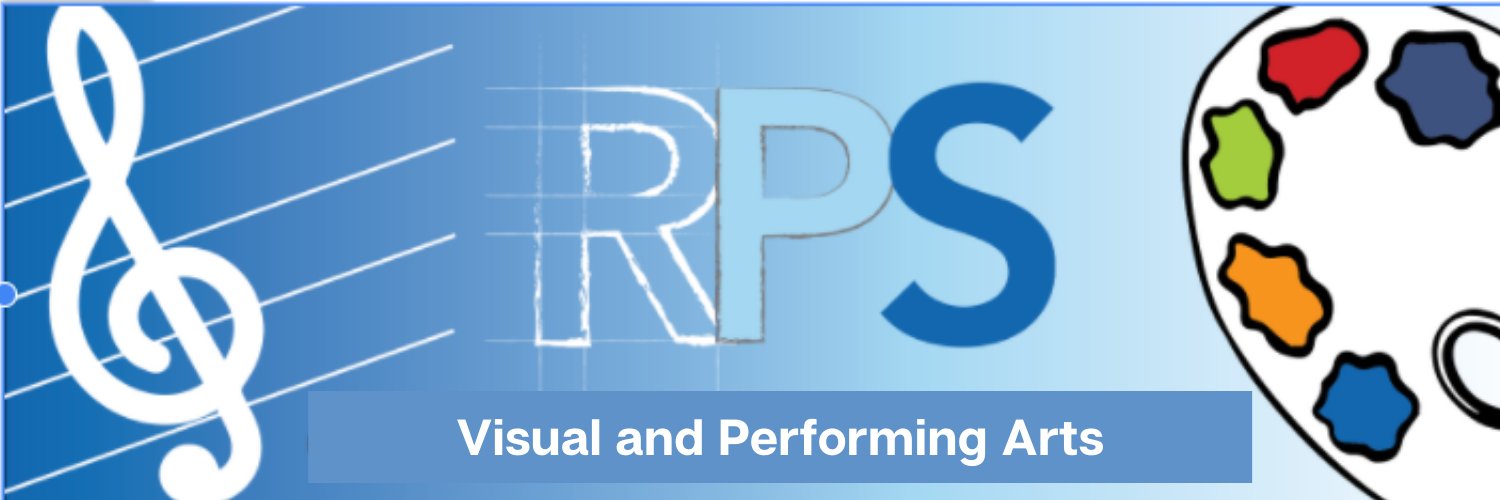 RPS Visual & Performing Arts banner