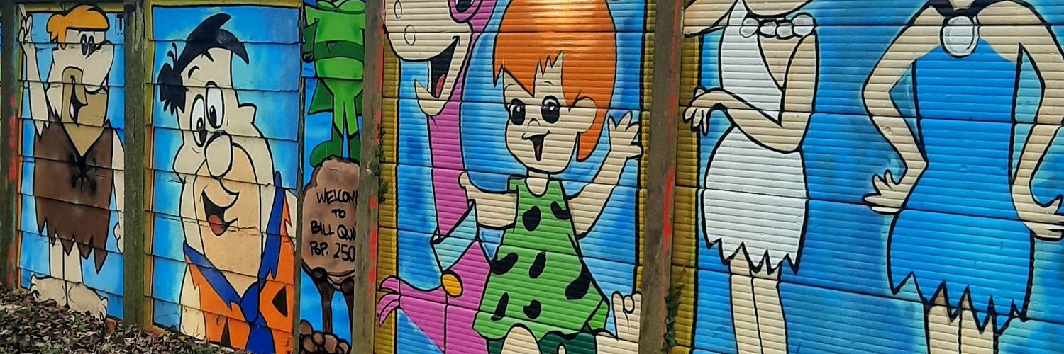 north east street art banner