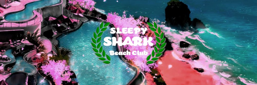 SleepySharkBeachClub NFT banner