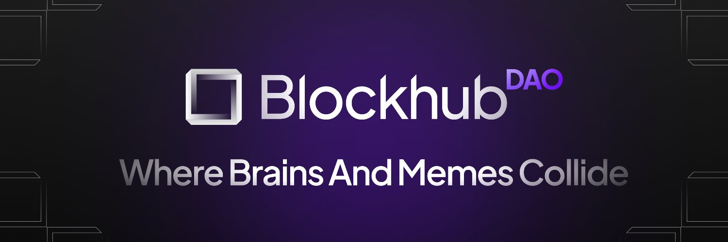 Blockhub DAO 🔳 Profile Banner