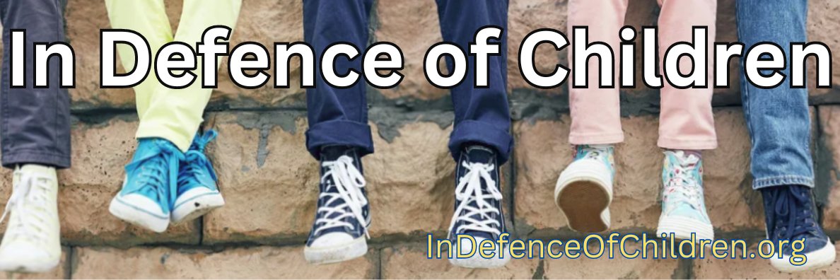 In Defence of Children 🇦🇺 banner