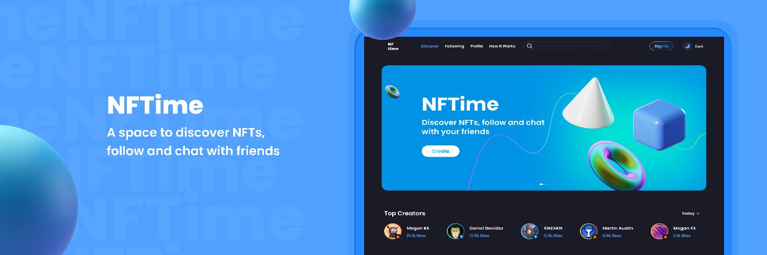 NFTime banner