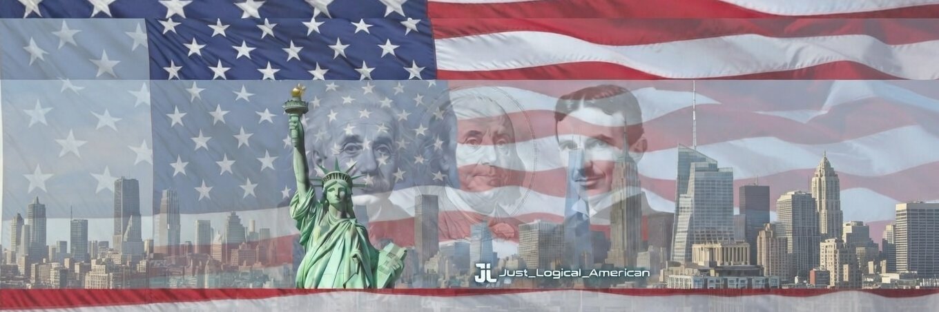 Just Logical American banner