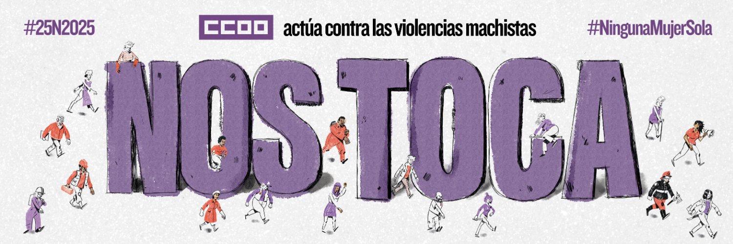 CCOO Línea Madrid banner