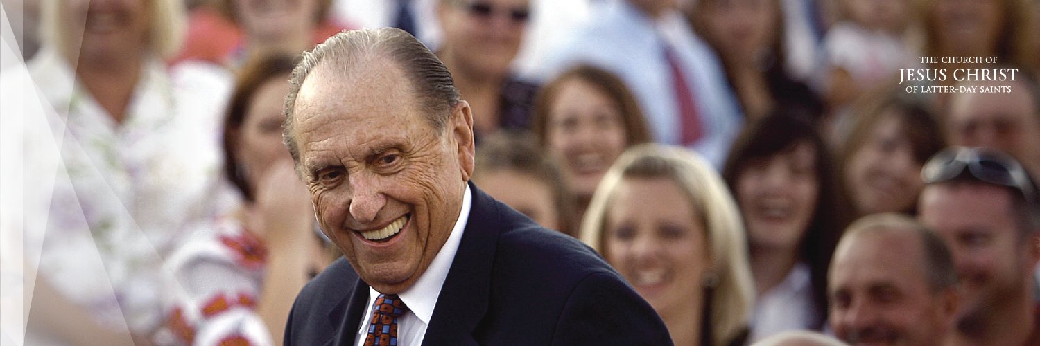 Thomas S. Monson banner