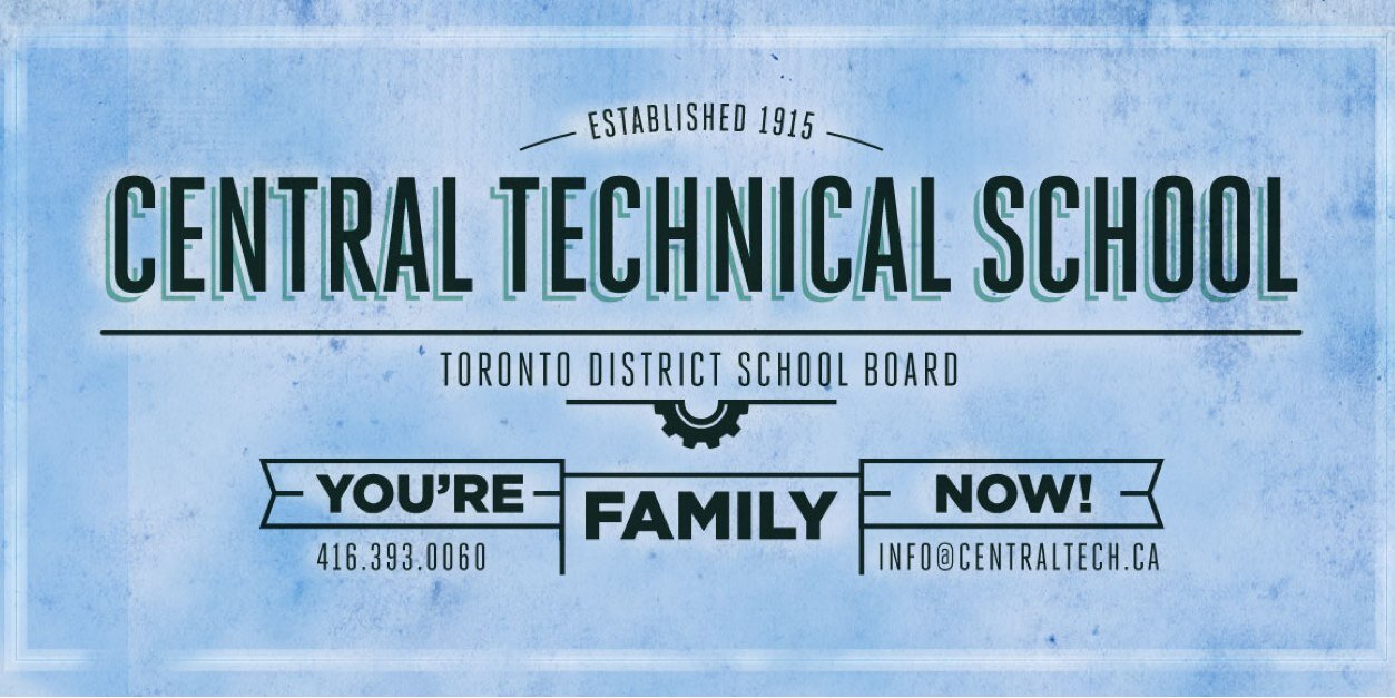Central Technical School banner