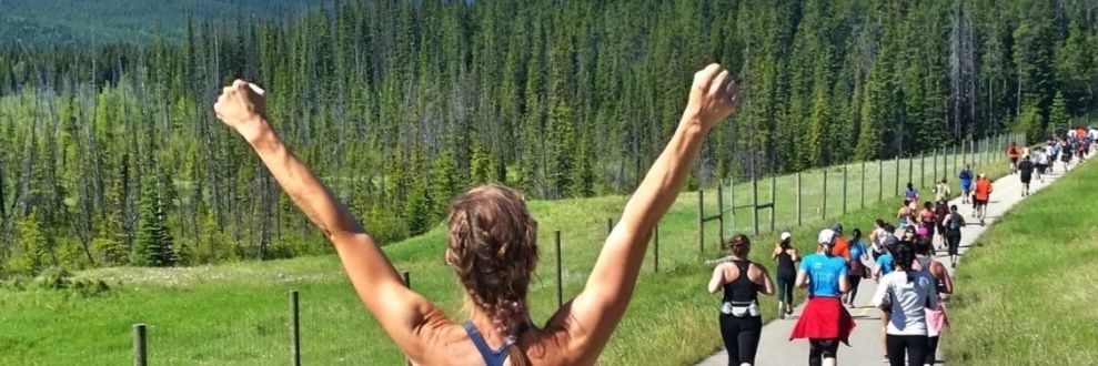 The Banff Half Marathon and 10K banner