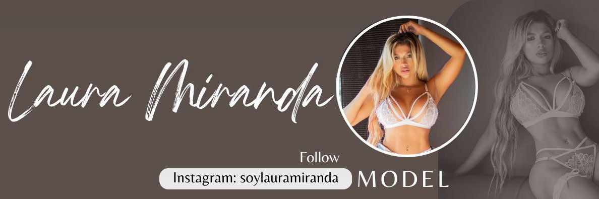 soylauramiranda's profile banner image